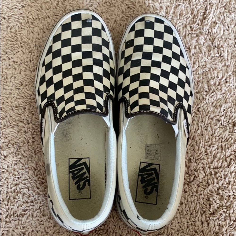Checked Vans